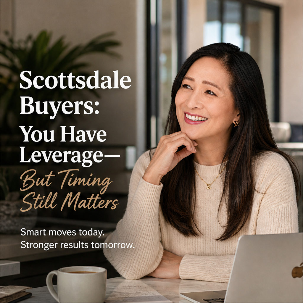 Scottsdale Buyers: You Have Leverage—But Timing Still Matters
